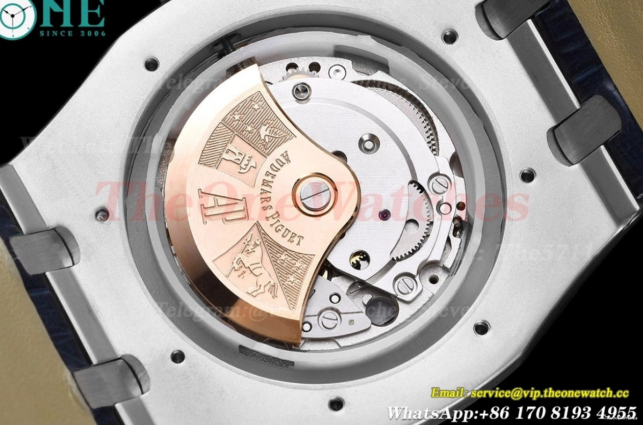 Dial LE Oak 15400 SS Blue 41mm GDF MY8215 Royal 0208